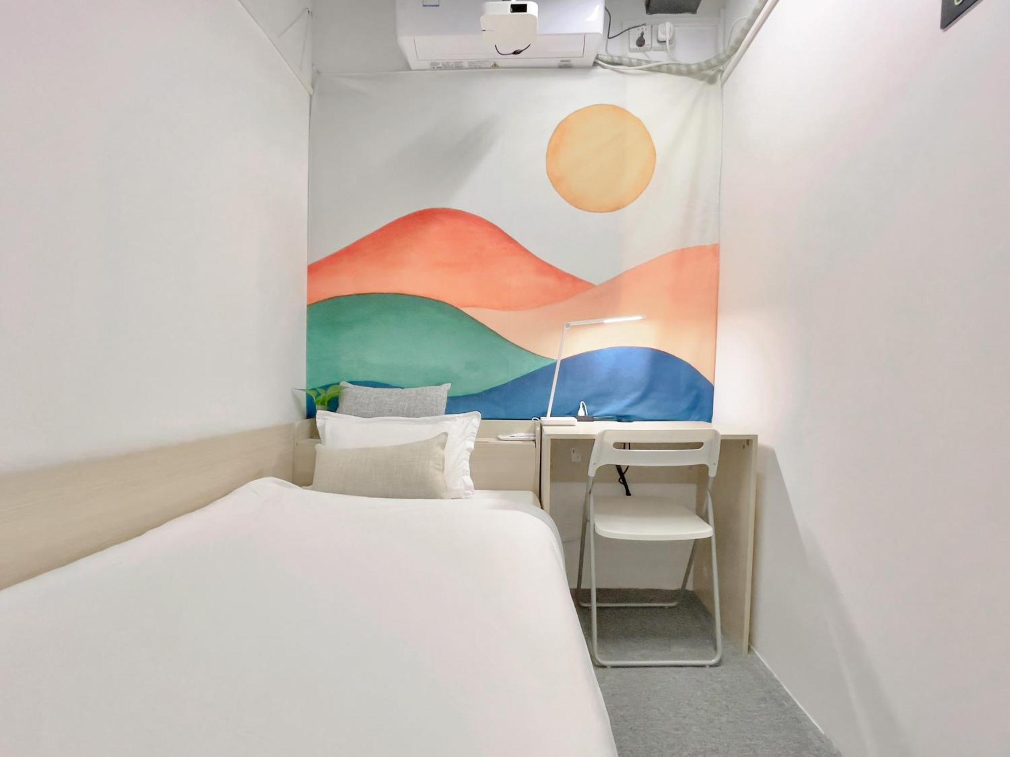 Sifang Space Hostel Xi'An - Xi'An Tiyuchang Metro Station Line2 ภายนอก รูปภาพ